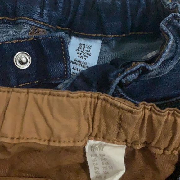 Pair of kid's H&M pants in EUC! Size 3-4Y Used only a few times. - Picture 3 of 5